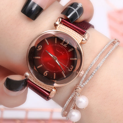 Montre neutre pour femme, simple, tendance, ceinture en acier, quartz