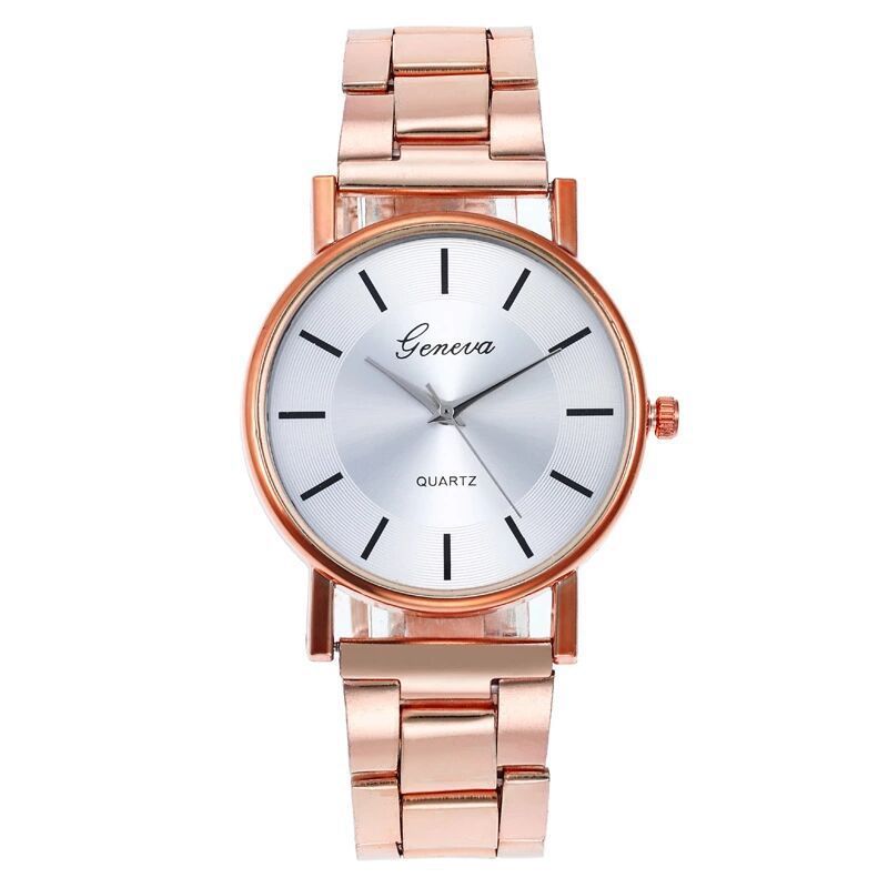 Montre neutre pour femme, simple, tendance, ceinture en acier, quartz