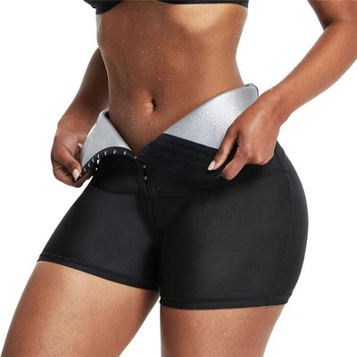 Vêtements anti-transpiration pour musculation et levage des hanches, shorts abdominaux boutonnés