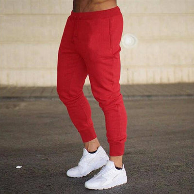 Pantalons de sport pour hommes, pantalons de fitness solides