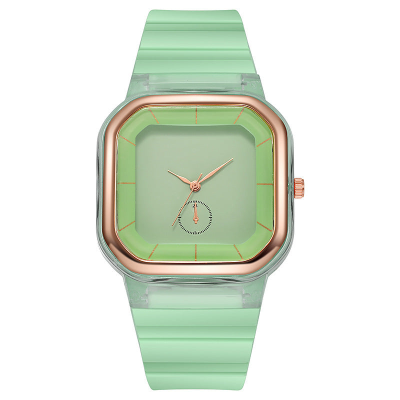Montre neutre pour femme, simple, tendance, ceinture en acier, quartz