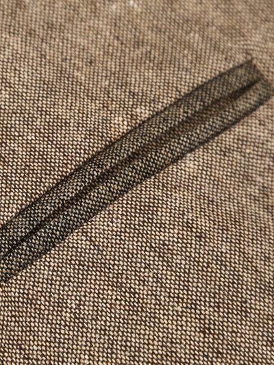 A Simple And Casual British Style Vest In Contrasting Colors For Men Without Straps