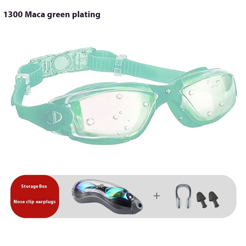 Electroplated Anti-Fog Swim Goggles