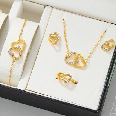 Double Love Jewelry Set for Women