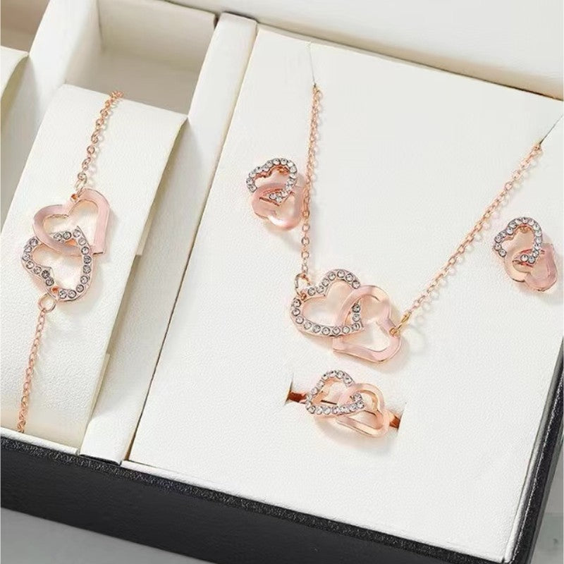 Double Love Jewelry Set for Women