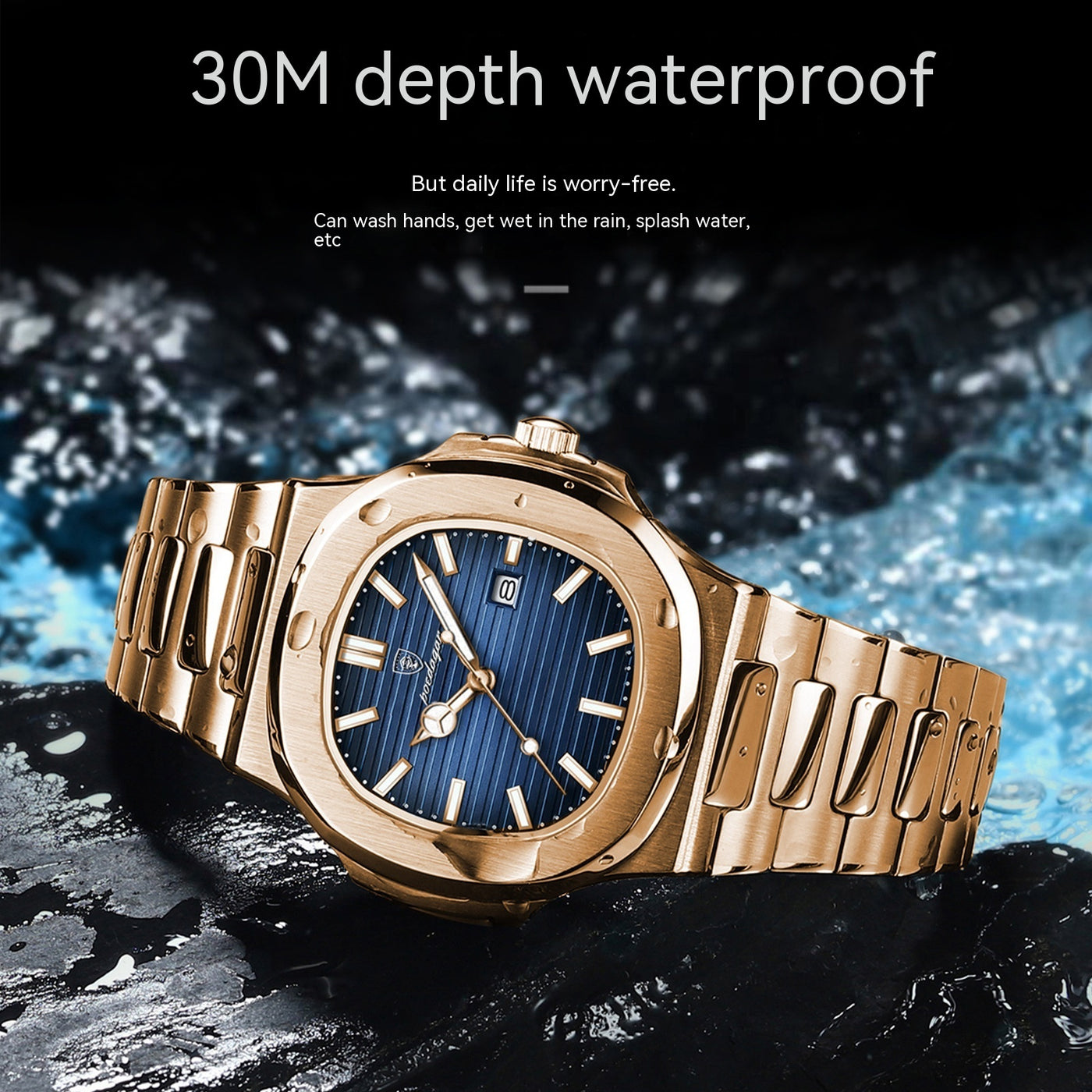 Luxury Ultra-Thin Waterproof Quartz Watch