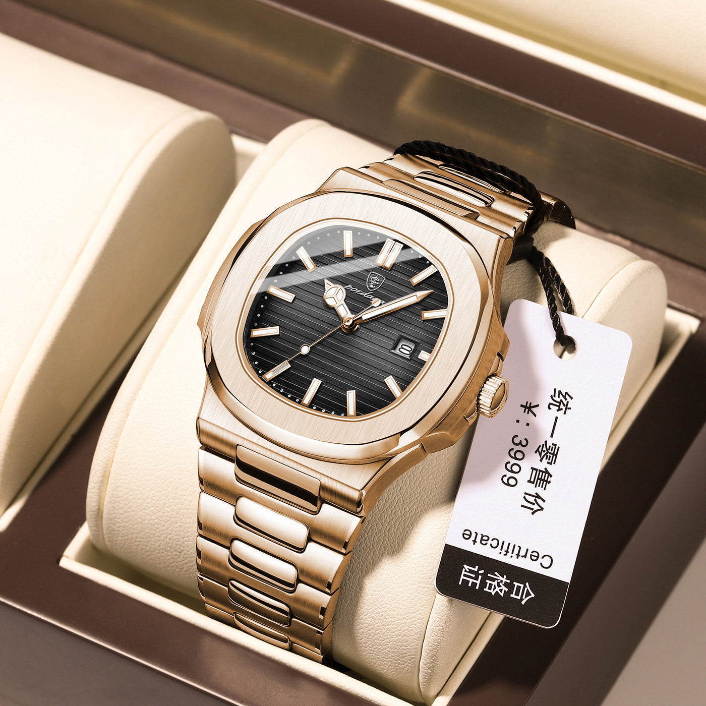 Luxury Ultra-Thin Waterproof Quartz Watch