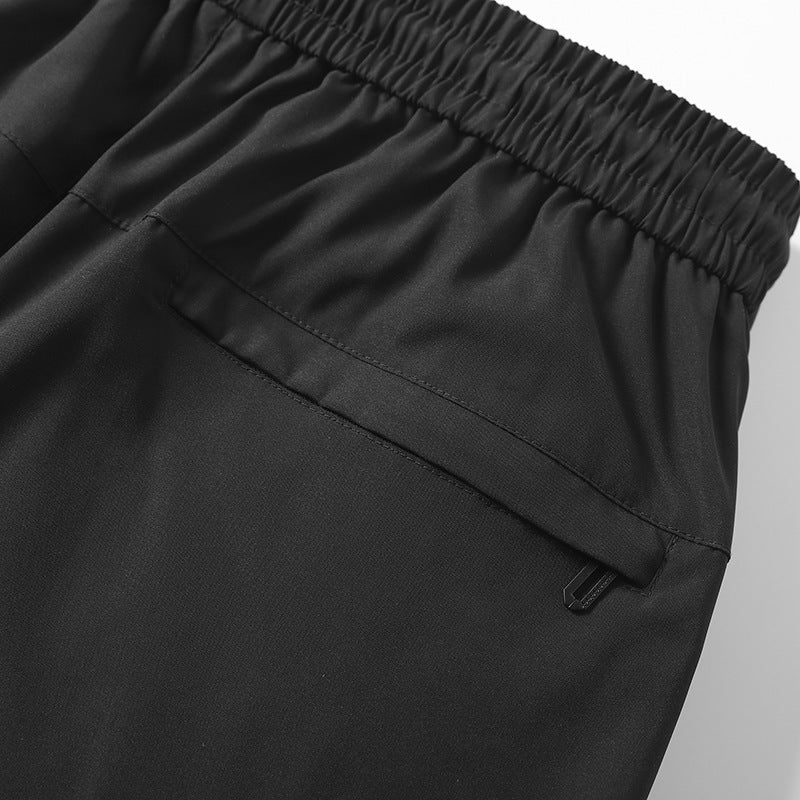 Pantalon d'hiver matelassé à taille élastique pour homme