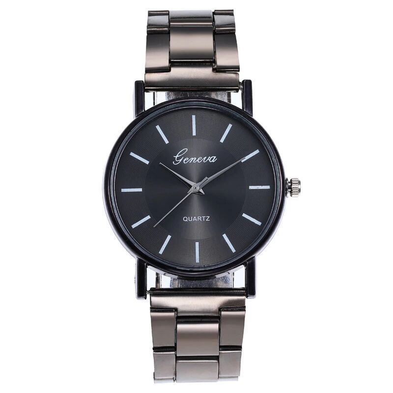 Montre neutre pour femme, simple, tendance, ceinture en acier, quartz