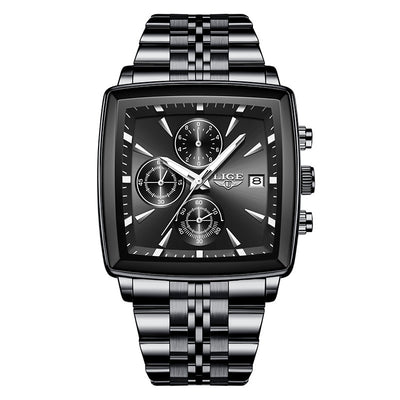 Business Personality Large Dial Square Watch Men