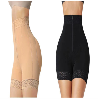 Nouveaux vêtements amincissants pour les hanches, pantalons abdominaux à fermeture éclair pour le levage des hanches