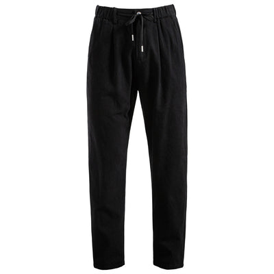 Pantalon décontracté en coton et lin pour homme