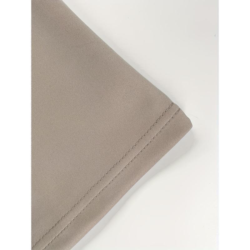 Pantalon ample à la mode pour hommes européens et américains, couleur unie