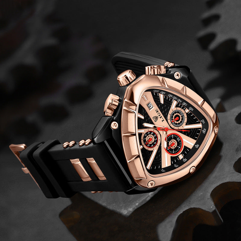 Polygon Men’s Waterproof Luminous Watch