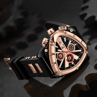 Polygon Men’s Waterproof Luminous Watch