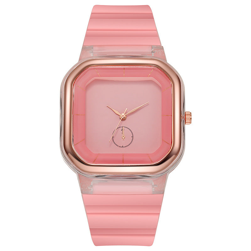 Montre neutre pour femme, simple, tendance, ceinture en acier, quartz