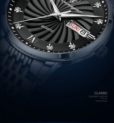 Men’s Steel Strap Luxury Watch