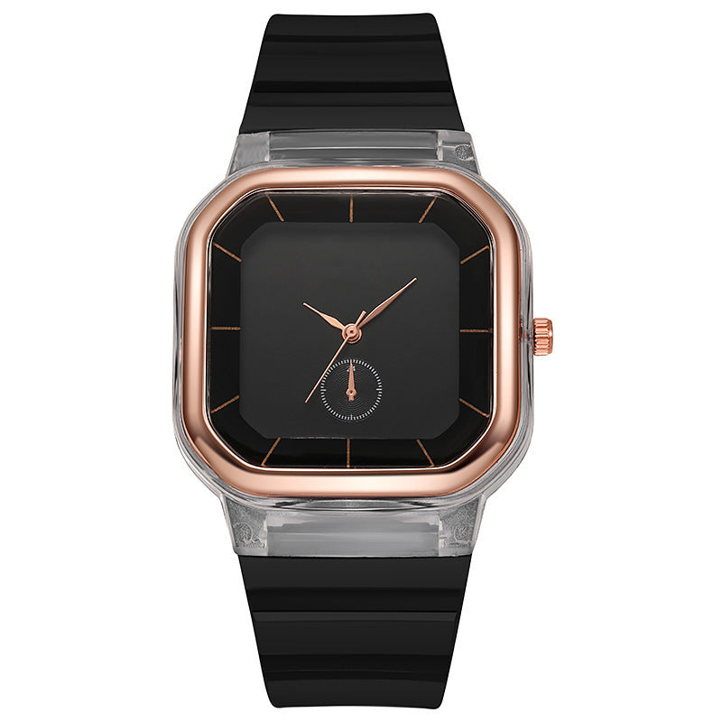 Montre neutre pour femme, simple, tendance, ceinture en acier, quartz