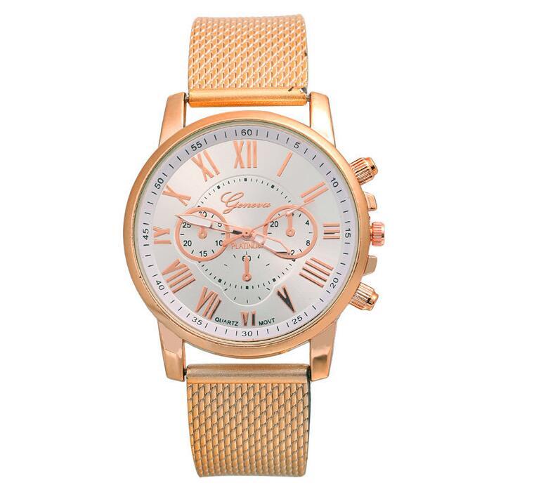 Montre bracelet en PVC multicolore, montre à quartz à cadran numérique romain, montre WISH pour femme à Genève, offre spéciale