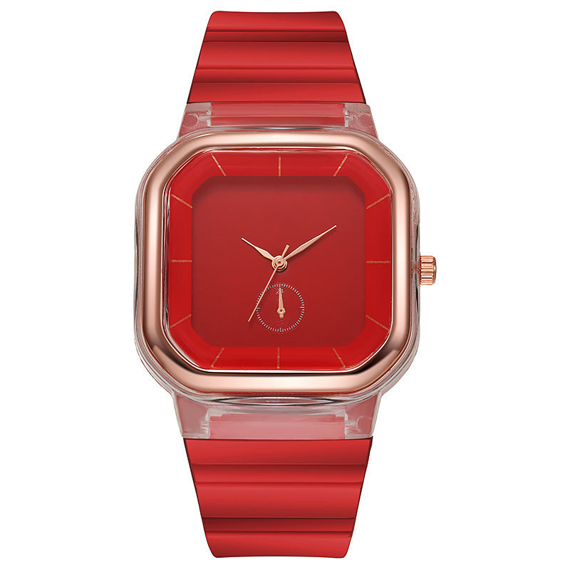 Montre neutre pour femme, simple, tendance, ceinture en acier, quartz