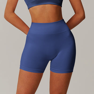 Seamless Tight High Waist Yoga Shorts Fitness Running Shorts
