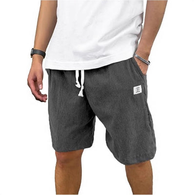 Men's Casual Sports Corduroy Breathable Shorts