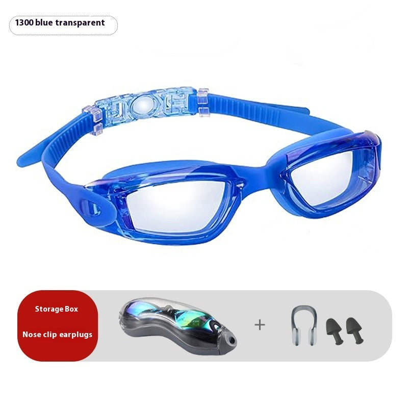 Electroplated Anti-Fog Swim Goggles