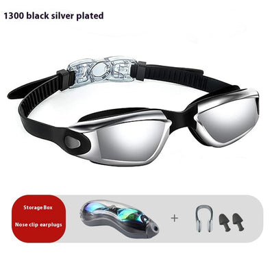 Electroplated Anti-Fog Swim Goggles