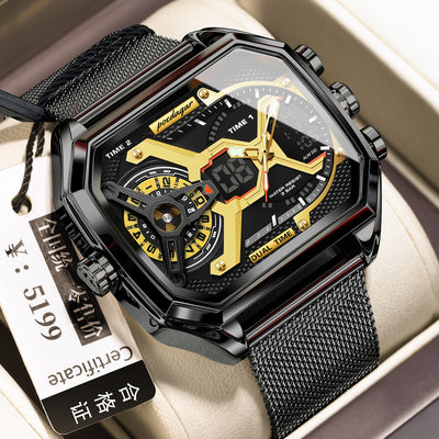 Multifunctional Waterproof Luminous New Men's Watch