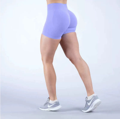 High Waist Yoga Shorts Tight Hip Raise Seamless Quick-drying Pants For Sports Fitness