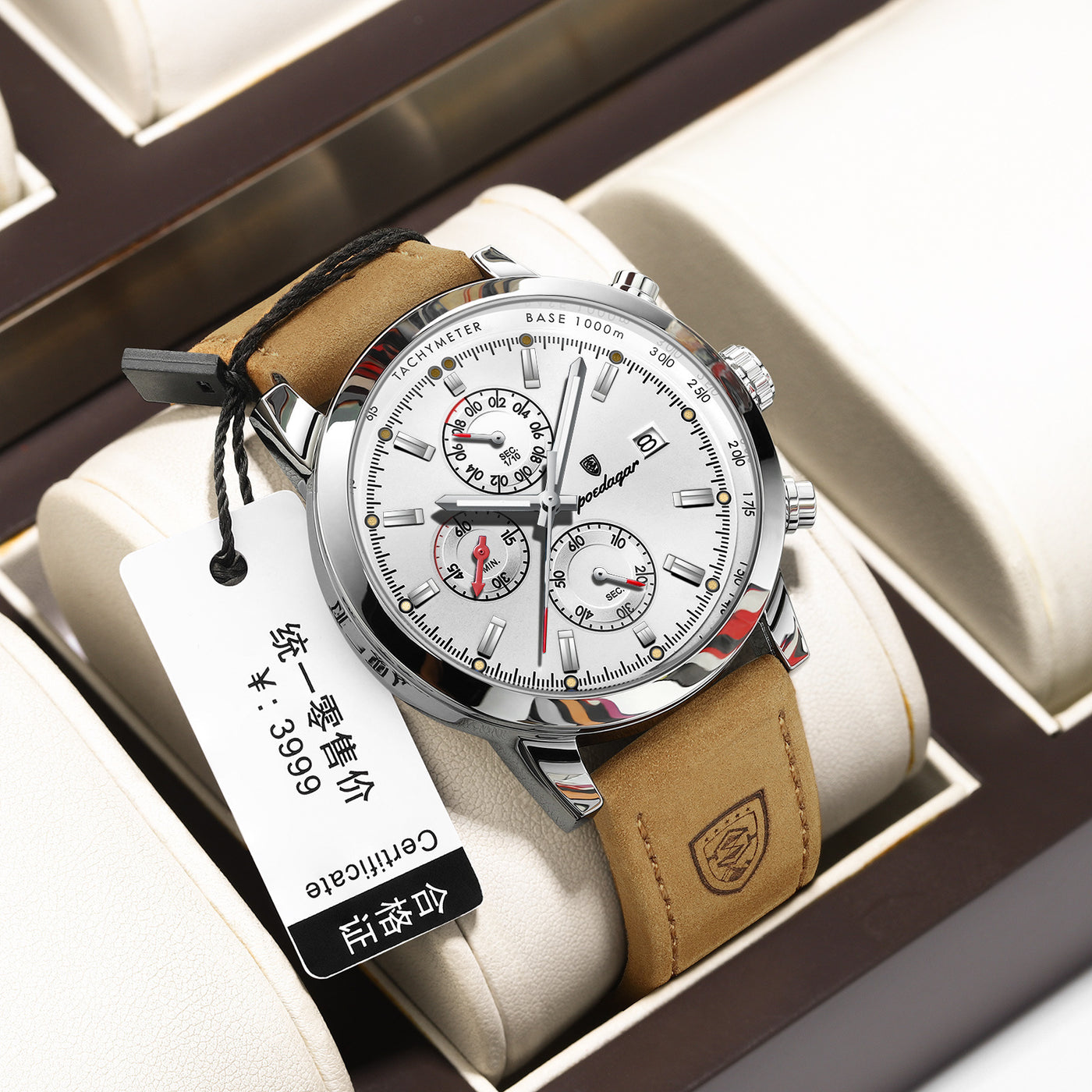 Men’s Waterproof Sports Quartz Watch