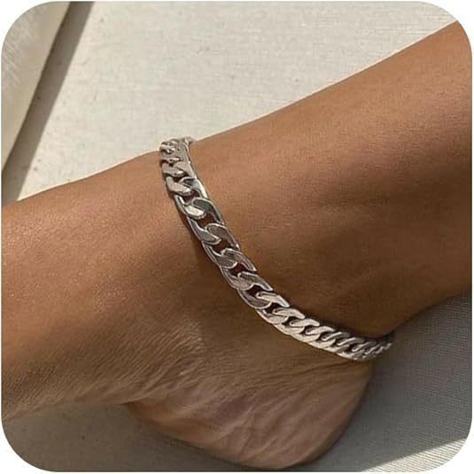 Exaggerated Chain Beach Anklet