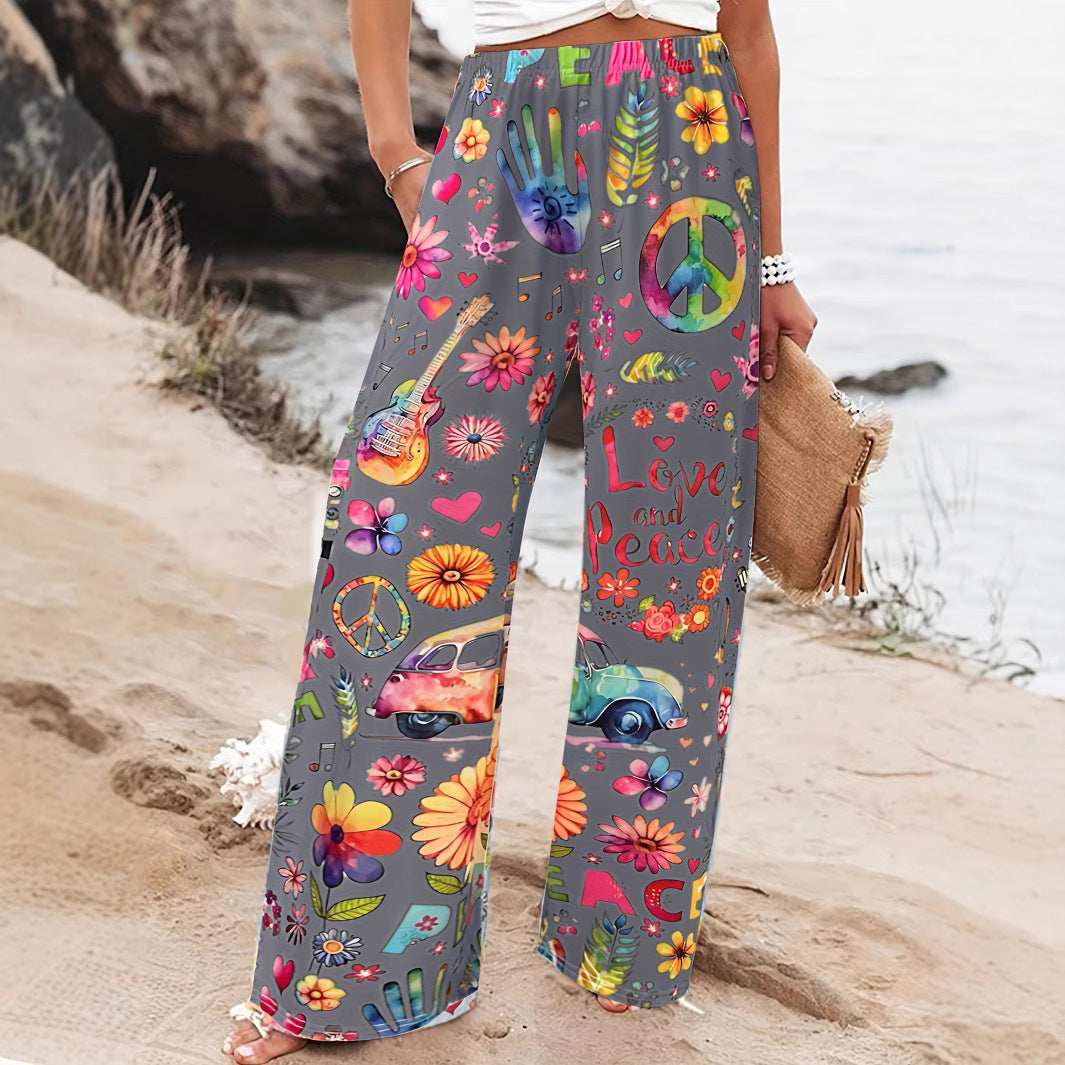 Casual All-matching Fashion Trendy High Quality Comfortable Loose Casual Trousers