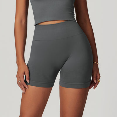 Seamless Tight High Waist Yoga Shorts Fitness Running Shorts