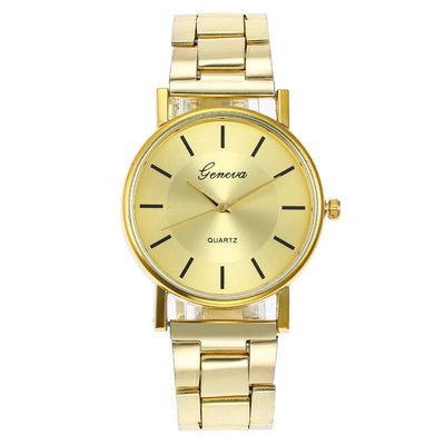 Montre neutre pour femme, simple, tendance, ceinture en acier, quartz