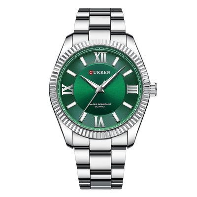 Men’s Luminous Steel Strap Quartz Watch