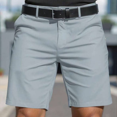 Men's Solid Color Shorts Men's Business Sports Fifth Pants