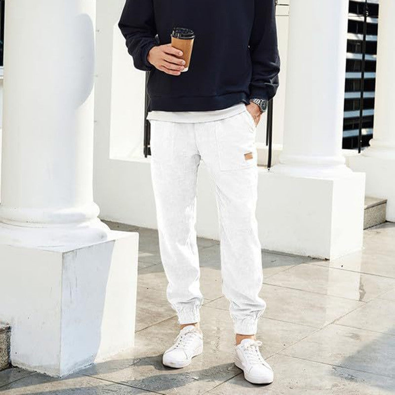 Salopette de jogging ample en velours côtelé pour homme