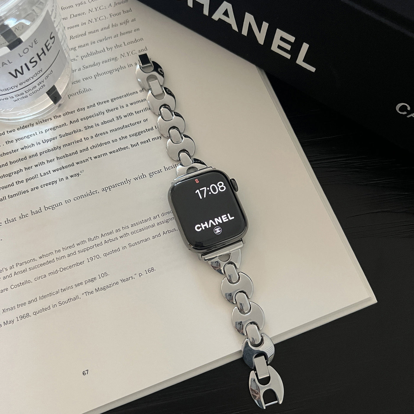 Montre Métal Petite Palette Ronde