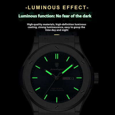 Men's Waterproof Luminous Quartz Watch
