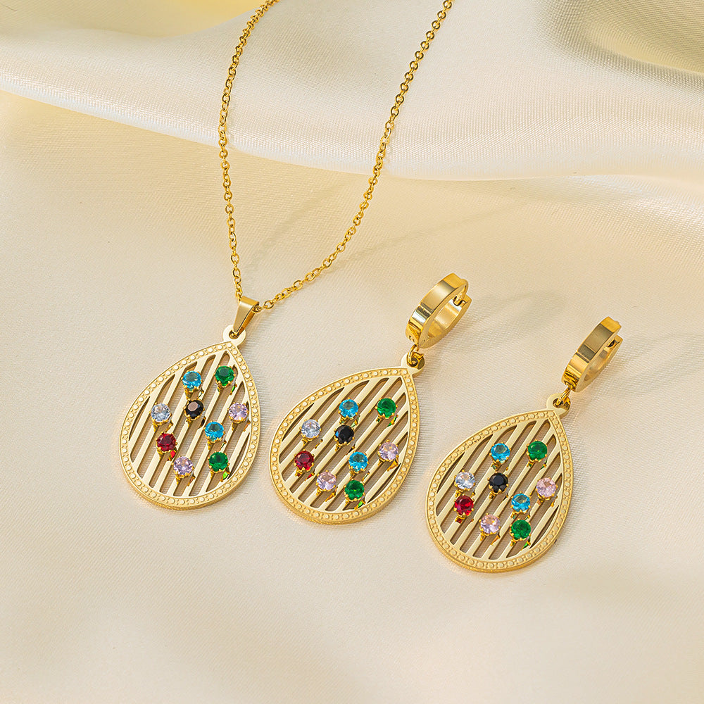 Stainless Steel Jewelry Set for Women