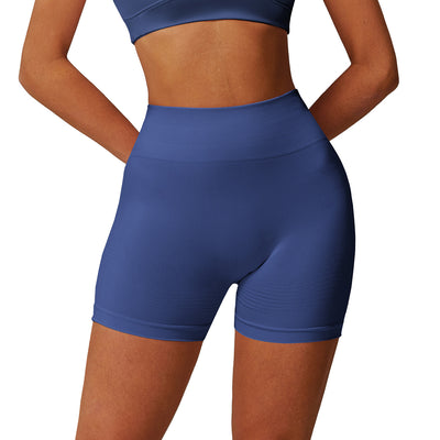 Seamless Tight High Waist Yoga Shorts Fitness Running Shorts