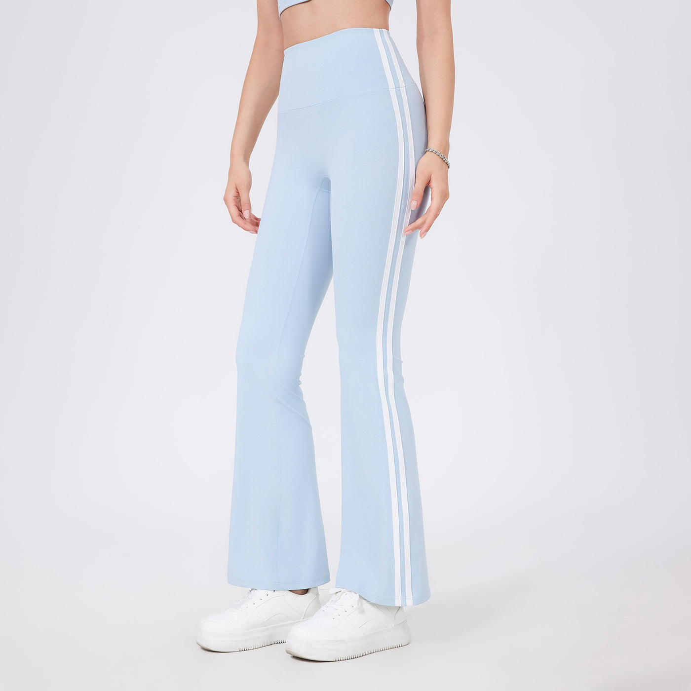 Pantalon de yoga taille haute pour filles américaines tendance, nouveau modèle de course à pied et de sport