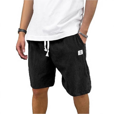 Men's Casual Sports Corduroy Breathable Shorts