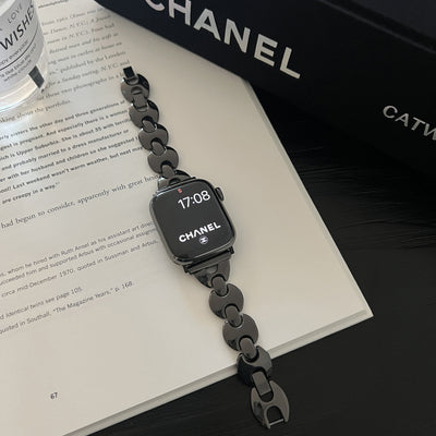 Montre Métal Petite Palette Ronde