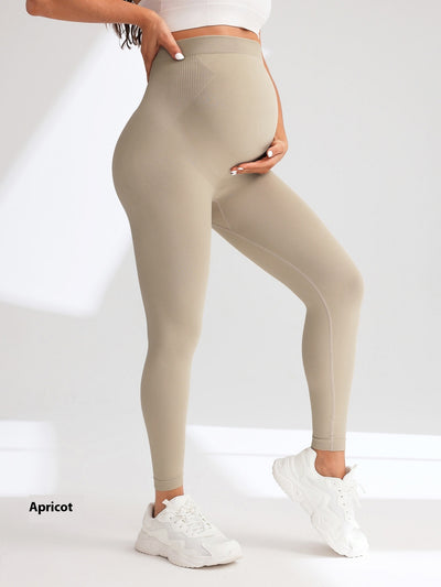 Pregnant Women Yoga Pants Slim High Waist Seamless Leggings Tight