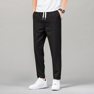 Solid Color Clean Version Thin Pants Male