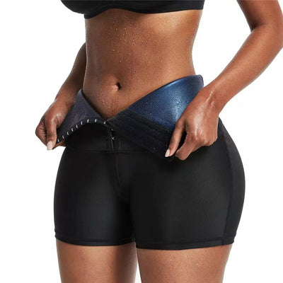 Vêtements anti-transpiration pour musculation et levage des hanches, shorts abdominaux boutonnés