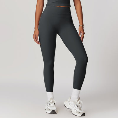 Pantalon de yoga taille haute moulant et ponçant, contractant le ventre, rehaussant les hanches, pantalon de fitness