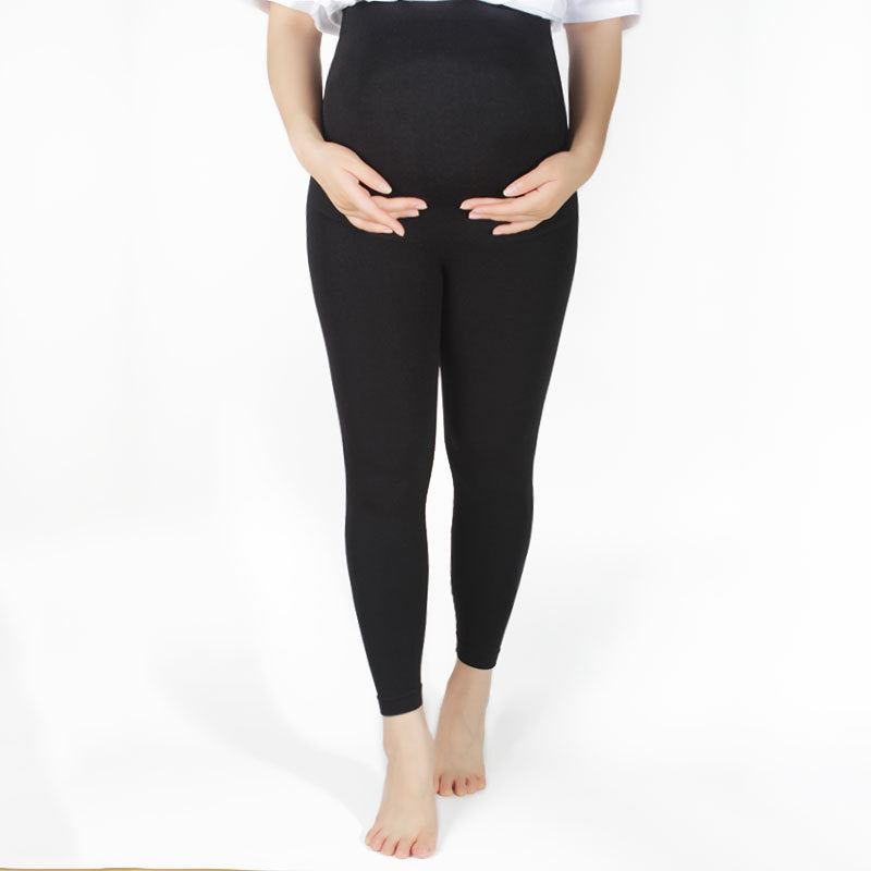 Pantalon de maternité moulant sans coutures et hautement élastique
